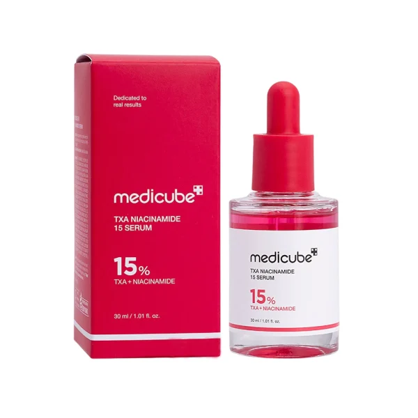 سرم MEDICUBE مدیکیوب ضد لک حجم 30میل -  جعبه سرخابی