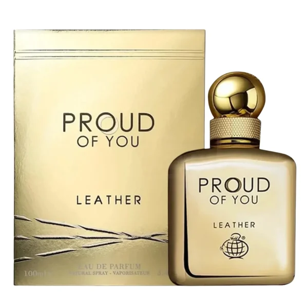 ادکلن فرگرانس ورد (Fragrance World) مدل Proud of you Leather حجم 100 میل