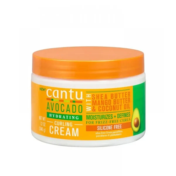 کرم  مو فر کننده آووکادو کنتو Cantu Avocado Hydrating curling cream 340g 340