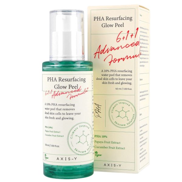 سرم صورت لایه بردار اکسیس وای AXIS-Y PHA Resurfacing Glow Peel حجم 50 میل