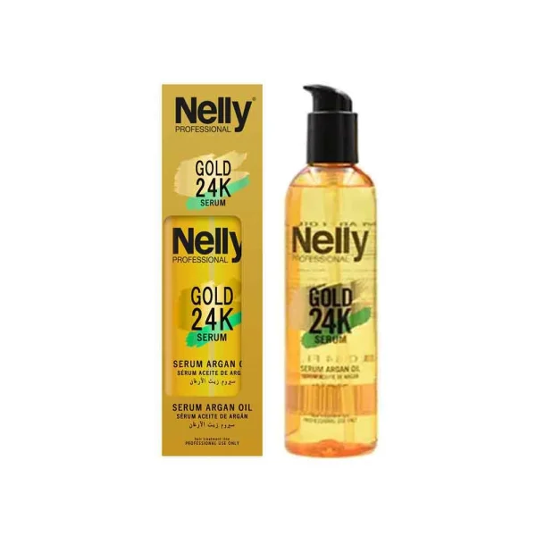 سرم مو آرگان نلی NELLY  مدل ARGAN OIL حجم 300 میل