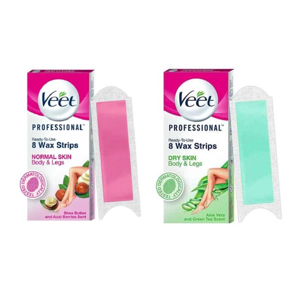 نوار موبر ورقه ای ویت veet کوچک 8 عددی