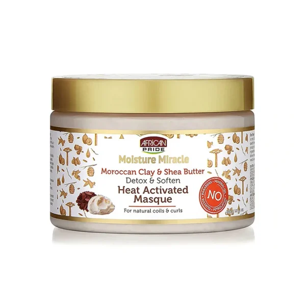 ماسک مو AFRICAN PRIDE  افریکن پراید Heat Activated داخل حمام 340 گرم