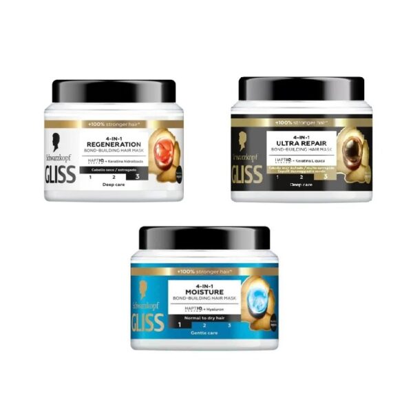 ماسک مو گلیس Gliss حجم 400 میلی لیتر