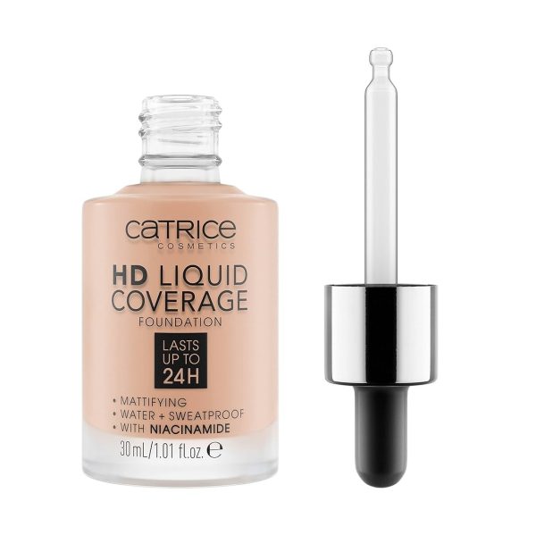 کرم پودر کاتریس سری HD مدل Liquid Coverage