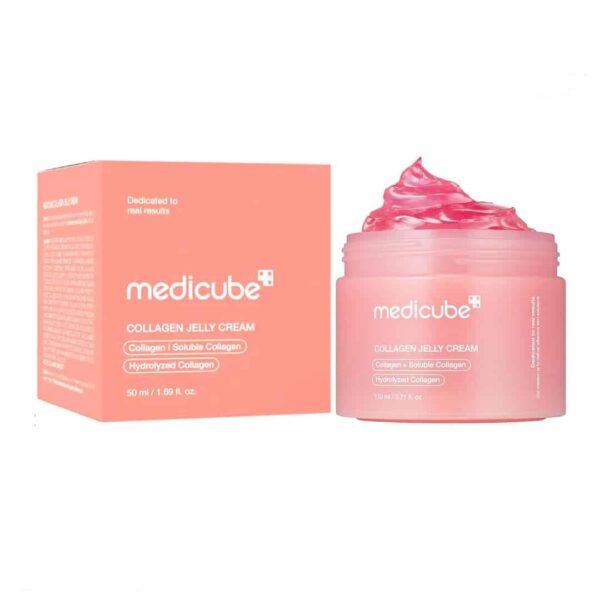 کرم ژله‌ای کلاژن مدی کیوب مدل Collagen Jelly حجم 110 میل