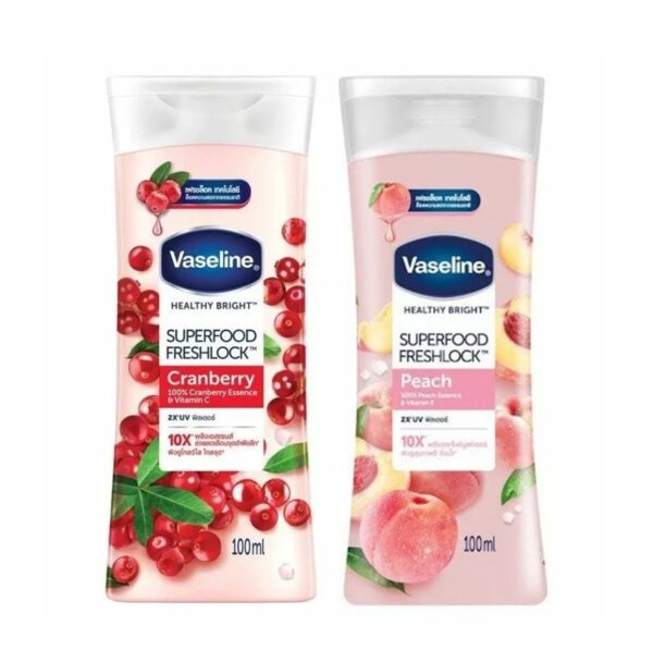 لوسیون بدن وازلین vaseline حجم 100 میل جور