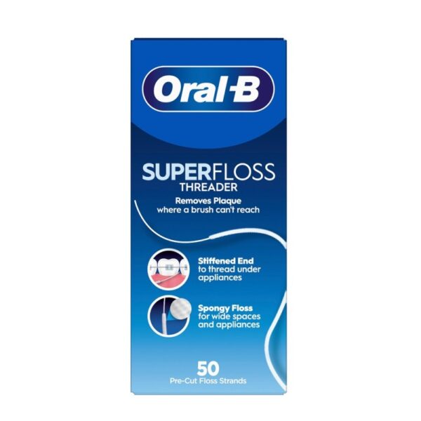 نخ دندان اورال بی سوپر فلاس Oral-B SuperFloss