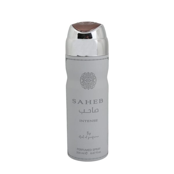 اسپری بدن Saheb Intense ارض الزعفران حجم 200 میل