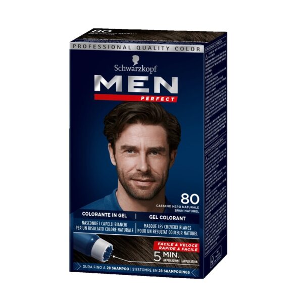 کیت رنگ مو مردانه شوارتسکوف Schwarzkopf Men Black حجم 40میل