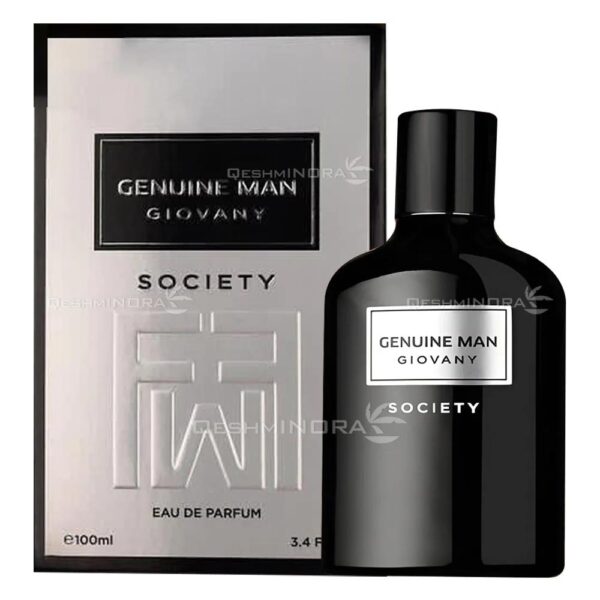 ادکلن فراگرنس ورد (Fragrance World) مردانه مدل سوسایتی Society  حجم 100 میلی لیتر