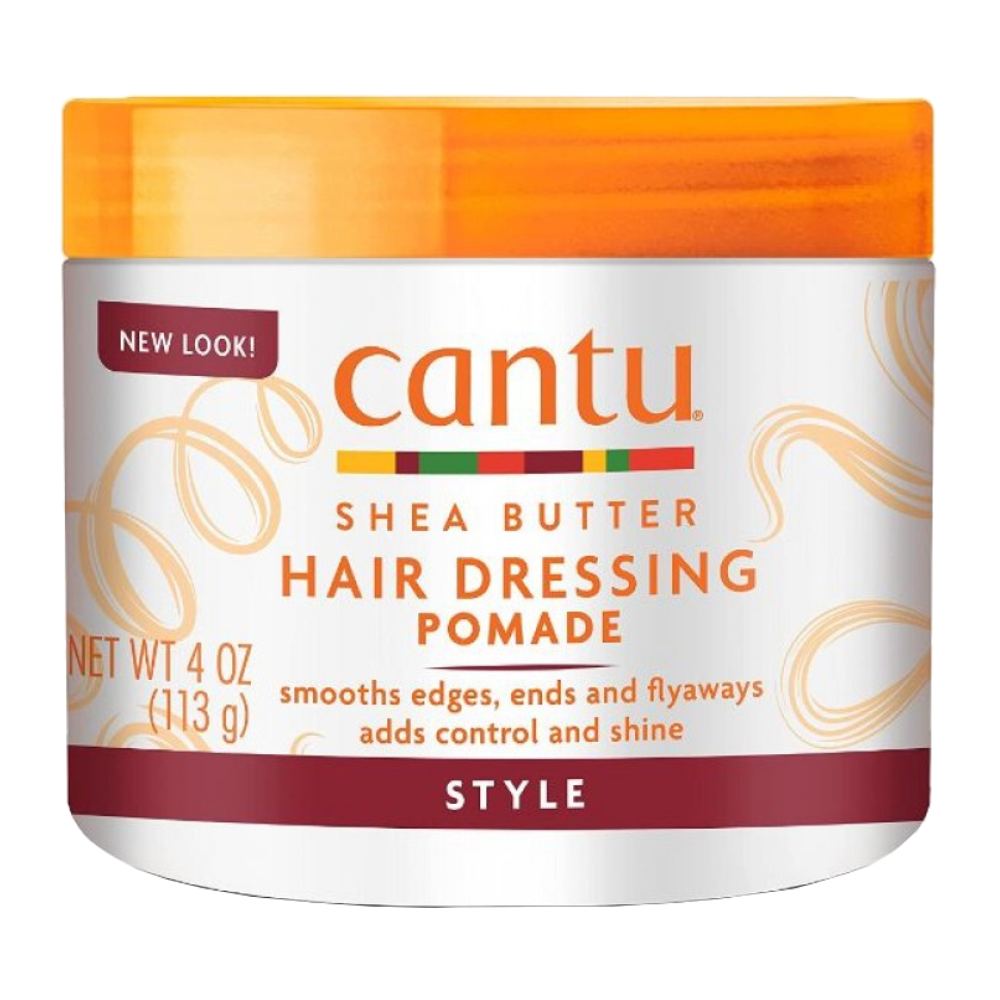 cantu-shea-butter-hair-dressing-pomade-113gr-f پماد موی فر کنتو حجم 113 میل - Image 1