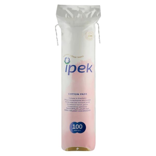 پد آرایش پاک کن دیسکی ipek بسته 130 عددی ایپک