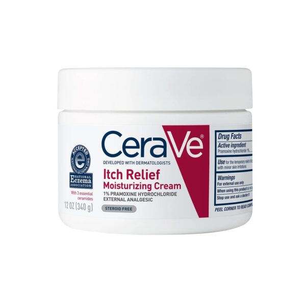 کرم مرطوب‌ کننده و ضد خارش سراوی CeraVe Itch Relief