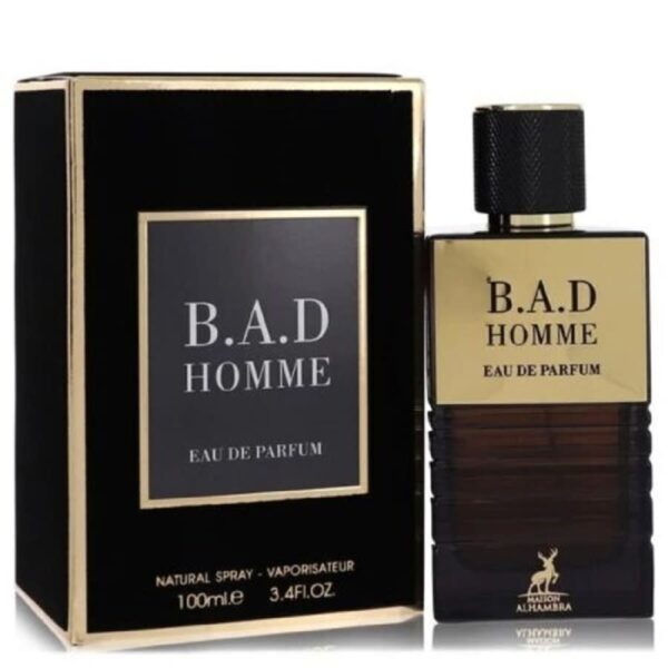 ادو پرفیوم مردانه بد هوم الحمبرا Alhambra Bad Homme Eau De Parfum 100Ml