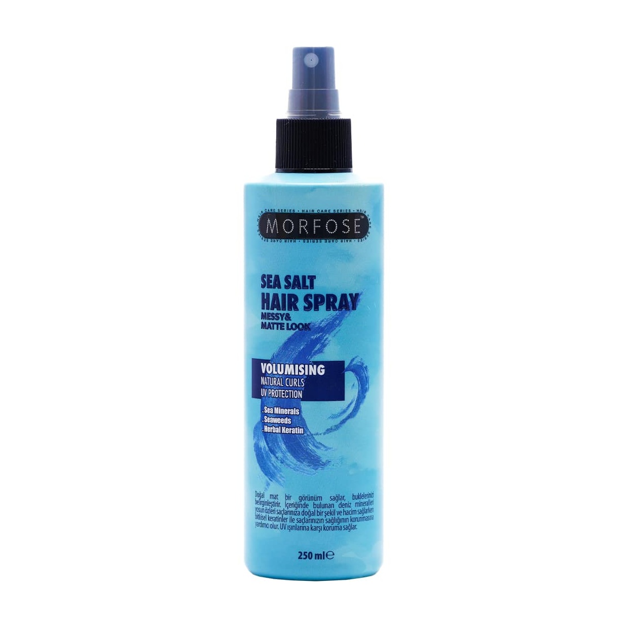 Morfose-Deniz-Tuzu-Sac-Spreyi-min-1 اسپری مو نمک دریا مورفوس MORFOSE مدل Sea Salt حجم 250 میل - Image 1