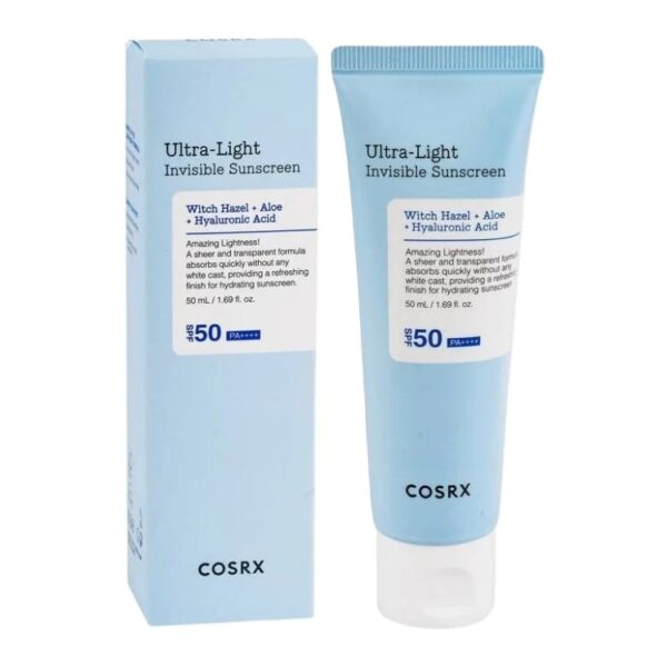 ضد آفتاب آبرسان کوزارکس SPF50 مدل ULTRA LIGHT حجم 50 میل