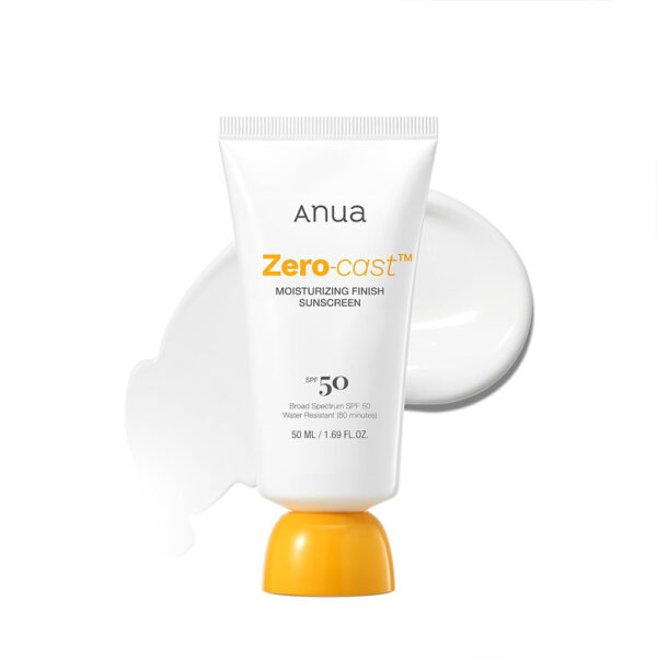 ضد آفتاب آنوا Anua مدل  آبرسان زیرو کست Zero Cast Moisturizing حجم 50 میل